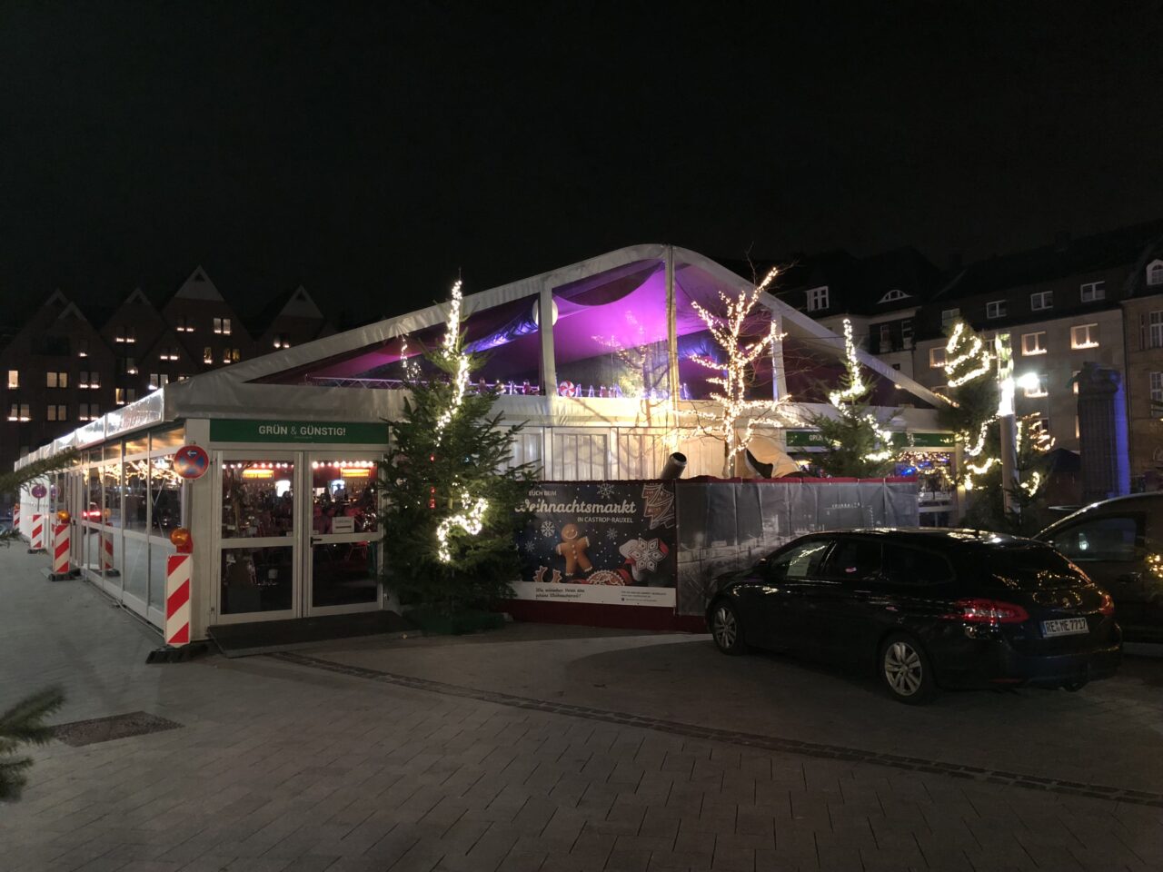 Intertent Zeltvermietung - Exklusive Eventzelte - Zeltvermietung - Veranstaltung Ab ins Zelt in Castrop Rauxel 2018 - Außenansicht Eventzelt