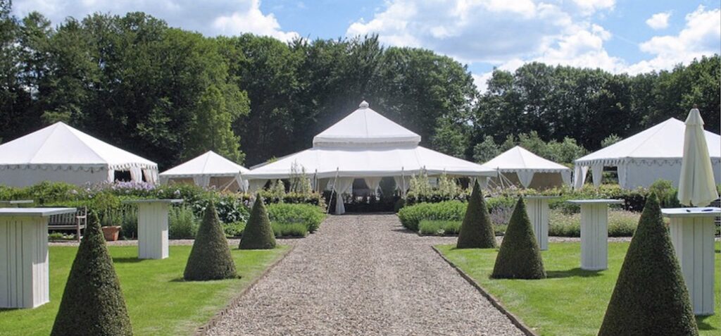 Hochzeitszelte im Garten (Garden Lodges) für Hochzeitsfeiern und private Events von Zeltverleih Intertent - Exklusive Evenzelte