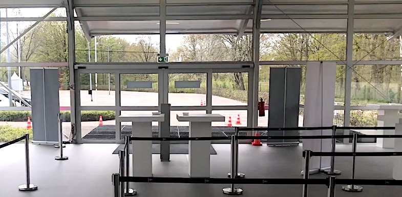 Raumlösungen für den öffentlichen Sektor von Intersettle Zeltverleih - Schlüsselfertige Übergabe der Raumlösung inkl. Zelt Ausstattungen