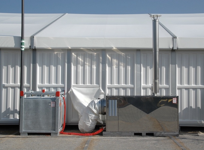 Intersettle - Zeltverleih für exklusive Eventzelte - Heiz- und Klimaanlagen für Zelte, Hallen und temporäre Raumlösungen