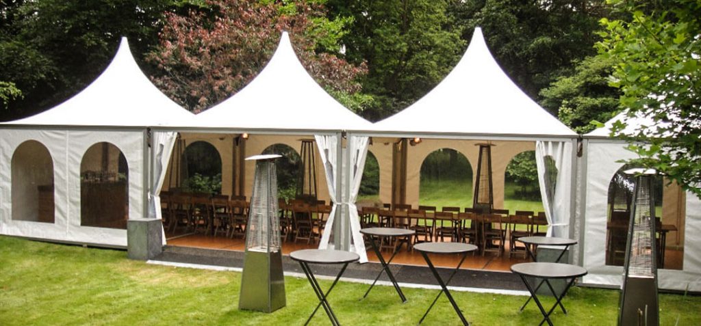 Pagode VIP von Zeltverleih Intersettle - für Outdoor Events, Veranstaltungen, Partys, private Feiern, Hochzeitsfeier und als Hospitality-Pagodenzelt