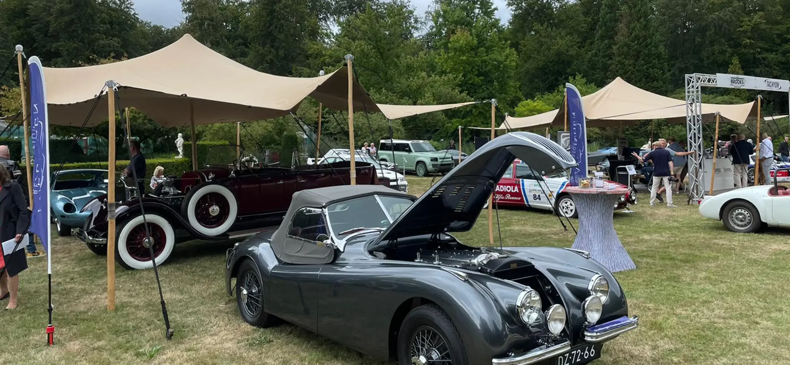 Stretchzelte von zeltverleih Intersettle - Zelte und Hallen für Automobile outdoor Events - classic Days