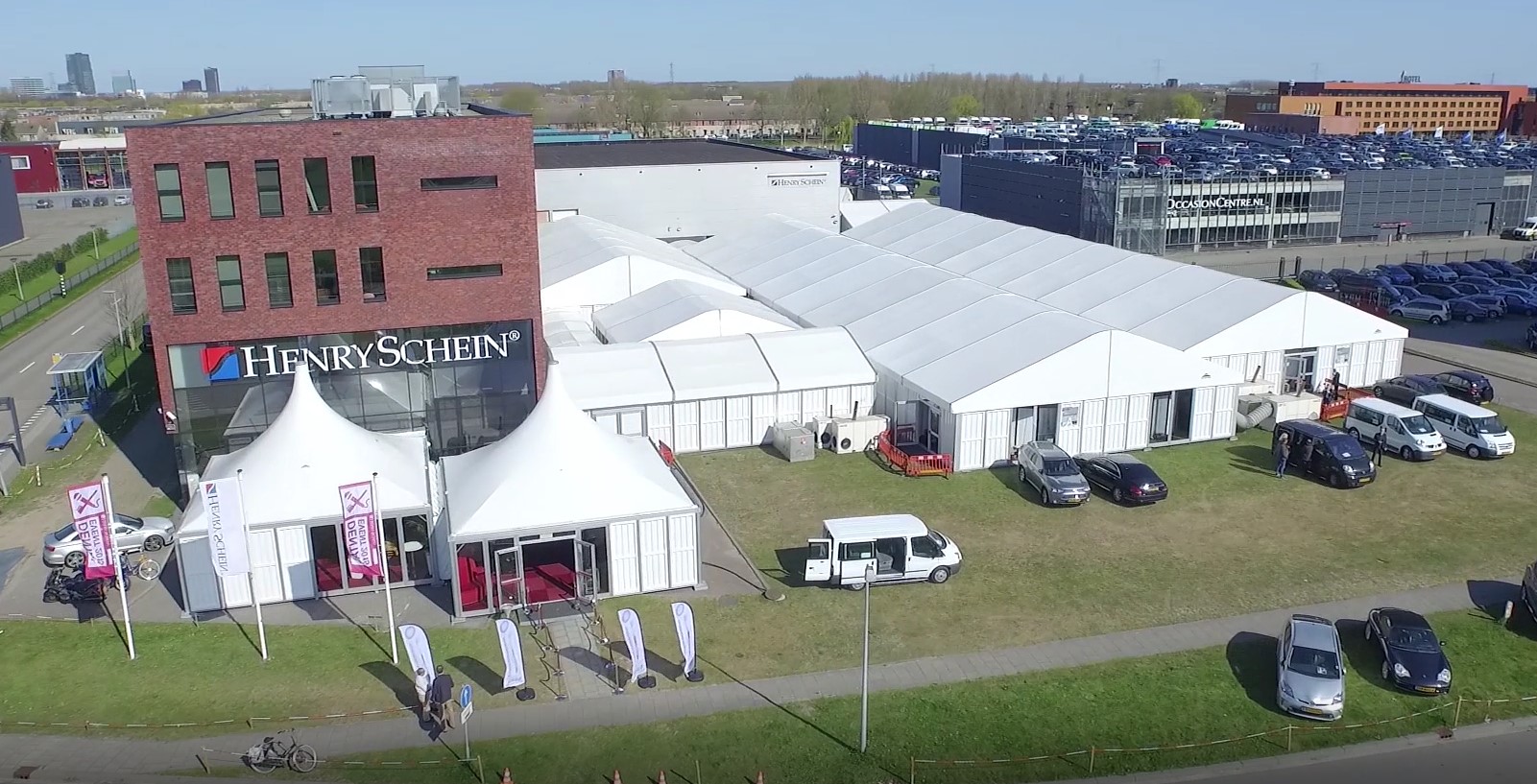 Hausmesse in Zelten von Intersettle Zeltverleih - Pagoden, Messezelte, Verkaufszelte, Veranstaltungszelte für Messen, Märkte und Kundenevents